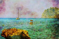 793033 Caval Bernat, _Tucking Into Paella_ A4 Limited Edition Watercolour Print