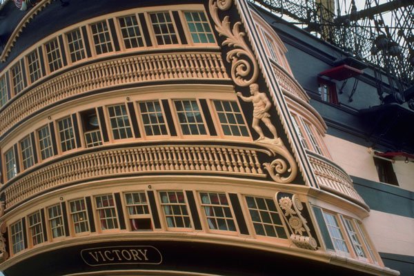 793040 Ship Windows, Portsmouth, U.K. A4 Photo Print