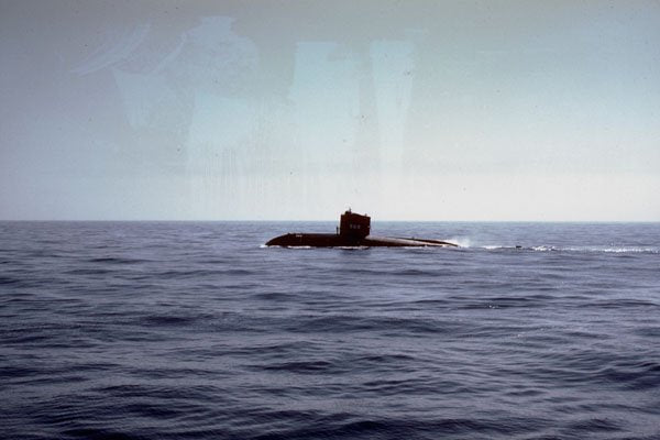 793048 Submarine And Sea A4 Photo Print