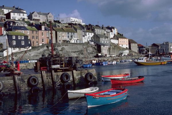 793050 Mevagissey, Cornwall, England A4 Photo Print