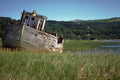 793052 Old Boat, Ashore A4 Photo Print