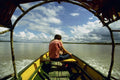 793054 In A Canoe On The Amazon Near Leticia, Columbia A4 Photo Print