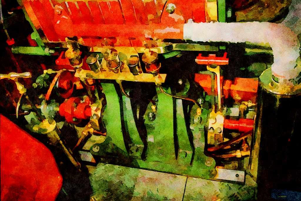 793056 Patricia, Steam Boat A4 Limited Edition Watercolour Print