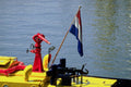 793060 Port Authority Fireboat, Rotterdam, Netherlands A4 Photo Print
