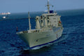 793064 Cargo Ship Passing Through The Panama Canal A4 Photo Print