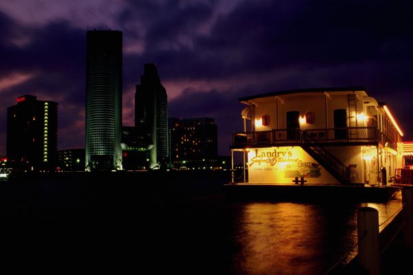 793066 Corpus Christi, Boat Restaurant A4 Photo Print