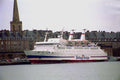 793087 Brittany Ferry Laid Up In The Basin Vauban, St. Malo, Brittany, U.K. A4 Photo Print