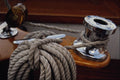 794013 Marine, Winch And Line A4 Photo Print