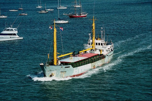 794015 Ship Transit Panama Canal A4 Photo Print