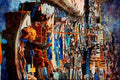 794024 Hydra, Greece A4 Limited Edition Watercolour Print