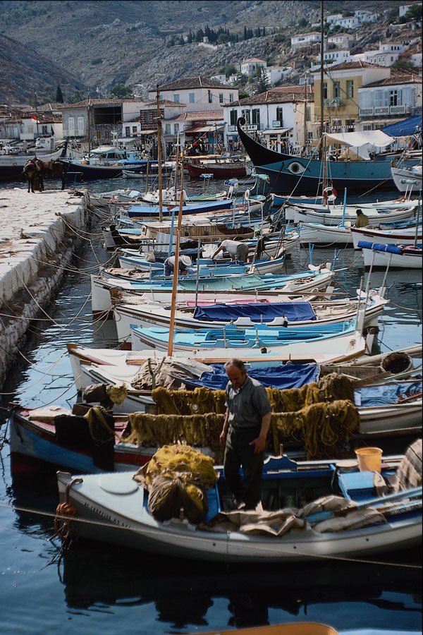 794024 Hydra, Greece A4 Photo Print