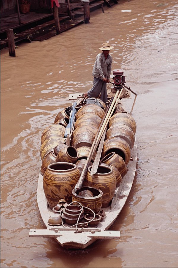794025 On The Klongs, Bangkok A4 Photo Print