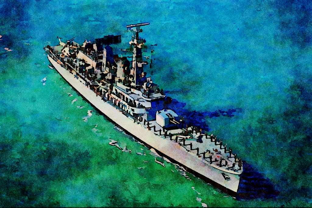 794032 Fleet Week 1995 San Francisco, California, U.S.A. A4 Limited Edition Watercolour Print