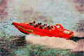 794039 Speedboat _shockwave_, Bridlington, U.K. A4 Limited Edition Watercolour Print