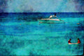 794068 The Beach A4 Limited Edition Watercolour Print