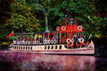 794070 Steamer _Tern_, Lake Windermere, Cumbria, England A4 Limited Edition Watercolour Print