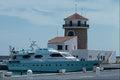 794080 25 Meter Yacht At Almeria Marina, Spain A4 Photo Print