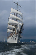 794097 Car Mlodiezy , Tall Ship A4 Photo Print