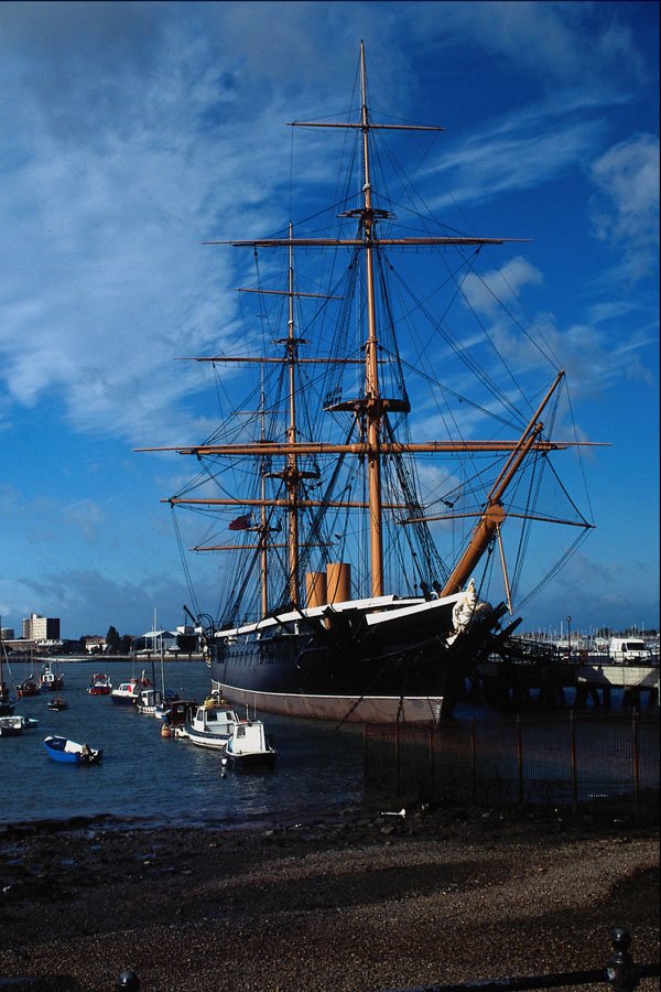 795004 HMS Warrior , Portsmouth, England A4 Photo Print