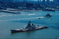 795009 Modern Battleship, USS Wisconsin , New York, U.S.A. A4 Photo Print