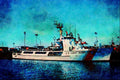 795032 _Resolve_, WHEC620, Cutter Coast Guard, Seattle, Washington, U.S.A. A4 Limited Edition Watercolour Print