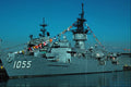 795037 FF1055 USS Hepburn Fully Dressed, San Diego Naval Station, U.S.A. A4 Photo Print