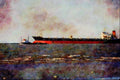 795050 Navigating Deep Water Channel A4 Limited Edition Watercolour Print