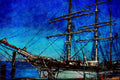 795051 Texas Seaport Museum A4 Limited Edition Watercolour Print
