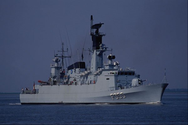 795074 Olfert Fischer F3555 Frigate, Danish Navy A4 Photo Print
