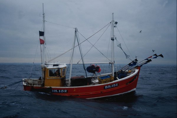 795084 Trawler, North Sea A4 Photo Print