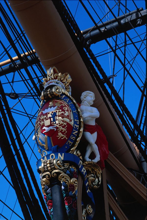 795085 Prow HMS Victory , Portsmouth, England A4 Photo Print