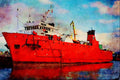 795097 Motor Vessel _Morecombe Diver_ A4 Limited Edition Watercolour Print