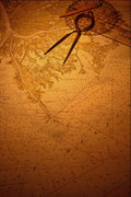 796005 Navigation Instrument, Chart A4 Photo Print