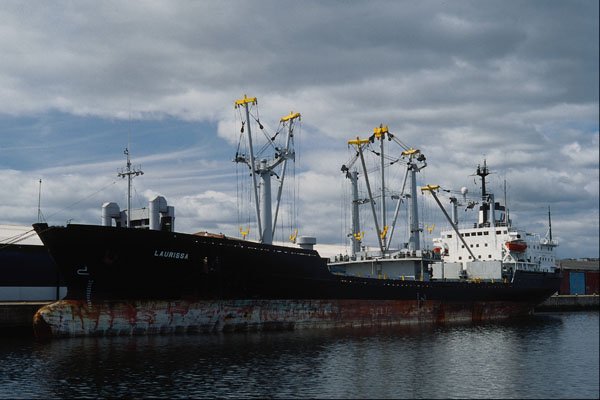 796006 Motor Vessel Laurissa  A4 Photo Print