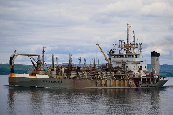 796008 Motor Vessel W D Medway II  A4 Photo Print