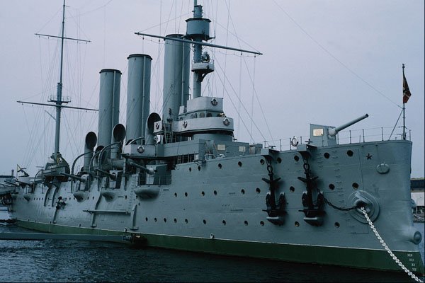 796010 Aurora Cruiser, St. Petersburg, Russia A4 Photo Print