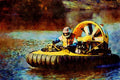 796011 Single Fan Hovercraft, _Tarleton_ A4 Limited Edition Watercolour Print