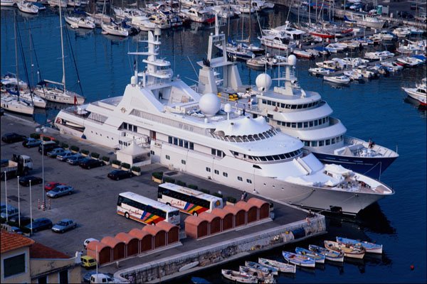 796026 Luxury Ferries, Nice, France A4 Photo Print