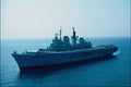 796032 HMS Illustrations , Royal Navy Aircraft Carrier A4 Photo Print