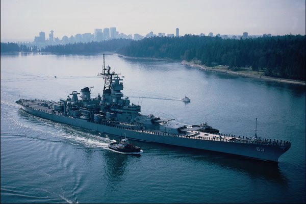 796034 USS Missouri Rare Battleship A4 Photo Print