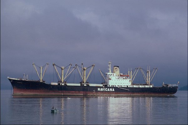 796063 Dry Goods Freighter A4 Photo Print