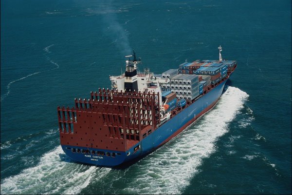 796072 Container Ship, Port Of Registry, Bremen A4 Photo Print