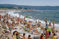 798008 Summer Beach Goers, Monument Beach On Buzzard's Bay, Massachusetts, U.S.A. A4 Photo Print