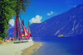 798023 Lake Garda, Limone, Italy A4 Photo Print