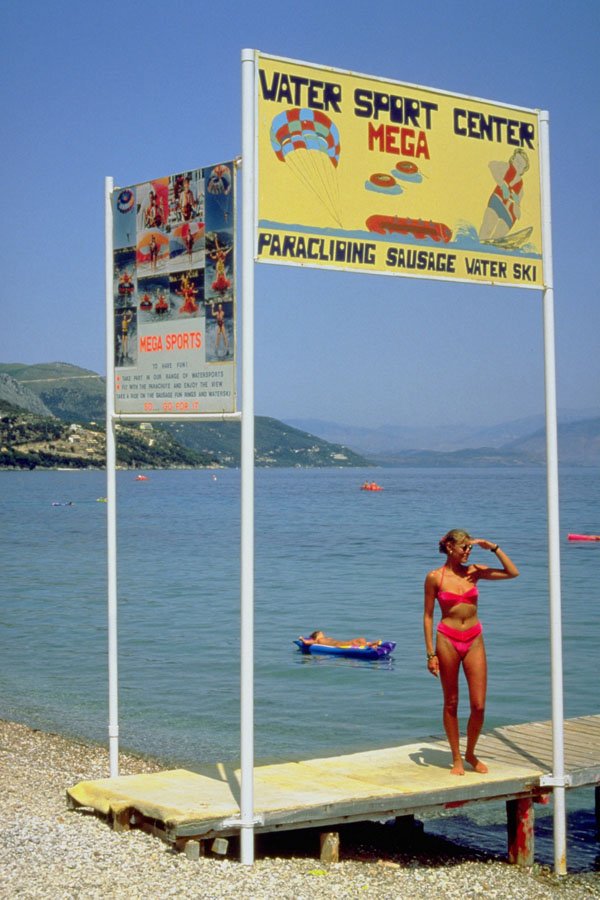 798040 Ipsos, Corfu, Greece A4 Photo Print