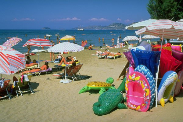 798047 Laganas, Zakynthos, Greece A4 Photo Print