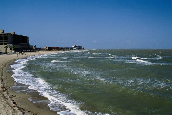 798091 Corpus Christi Beach, Southern Texas A4 Photo Print