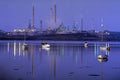 799003 Milford Haven Oil Refinery, Pembrokeshire, U.K. A4 Photo Print