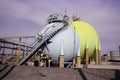 799011 Butane Gas Spheres For Warehousing A4 Photo Print