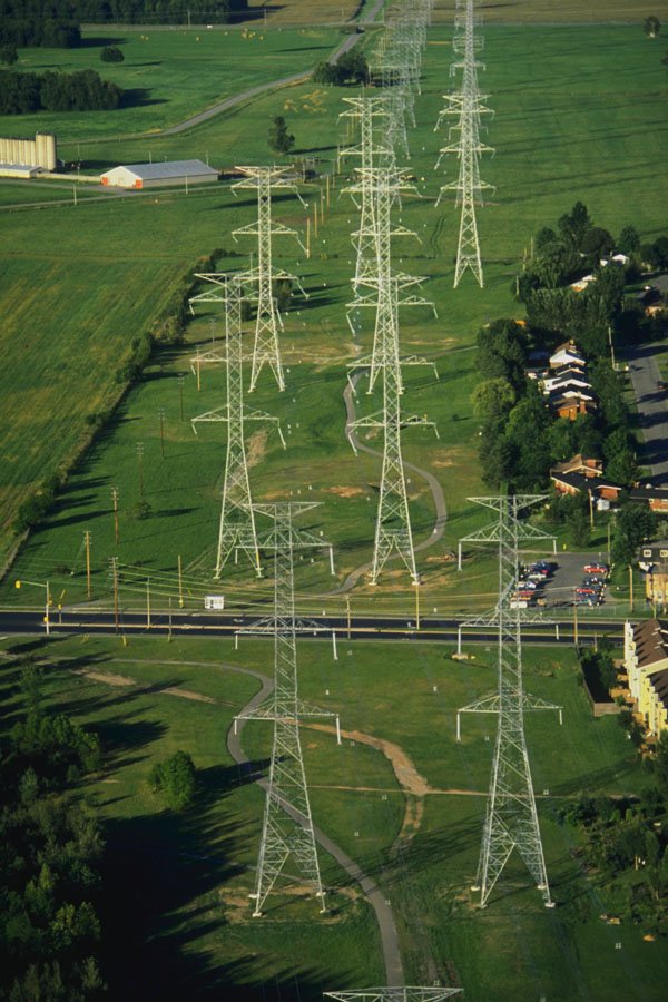 799022 Resources, Hydro Electric Towers A4 Photo Print